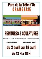 Peintures et sculptures à l'orangerie du Parc de la tête d'Or