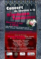 Concert de soutien à la Rêvolution Tunisienne