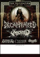 Decapitated + Aborted + Fleshgod Apocalypse + Cyanide Serenity + Archspire