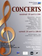 Concerts des Professeurs de Brindas Musique