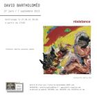 David Bartholoméo - Résistance