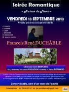 Concert caritatif de François René DUCHÂBLE