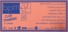 BPM @Transbordeur w/ TEKI LATEX