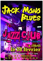 Jack Mono Blues au  Jazz Club de Lyon St Georges