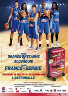 Tournée 2015 Equipe de France Féminine de Basket