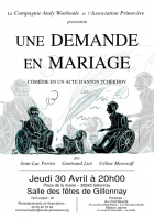 «Une demande en mariage» : le spectacle «coup de foudre» de la compagnie Andy Warhoule !