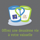 Côté Maison et Emmaüs offrent une deuxième vie à votre vaisselle…