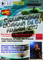 Championnat lyonnais de DJ féminin