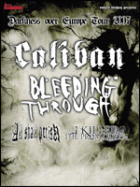 CALIBAN + BLEEDING THROUGH +ALL SHALL PERISH