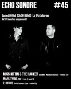 Echo Sonore 45 :MISS KITTIN & THE HACKER LIVE