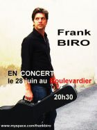 Frank Biro en concert