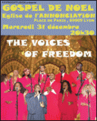 Gospel de Noël avec The Voices of Freedom