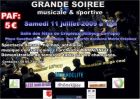 Grande soirée culturelle et sportive