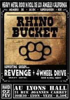 RHINO BUCKET + REVENGE + FOUR WHEEL DRIVE