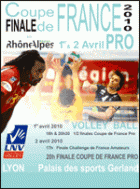 Finale de la coupe de France  masculine de Volley