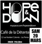 Concert Hope and Down