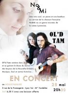 Concert co-plateau : No&Mi  et Ol’d Tam